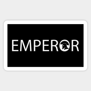 Emperor artistic text design Magnet